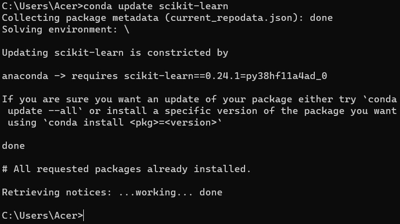 Use Conda To Update Scipy Delft Stack